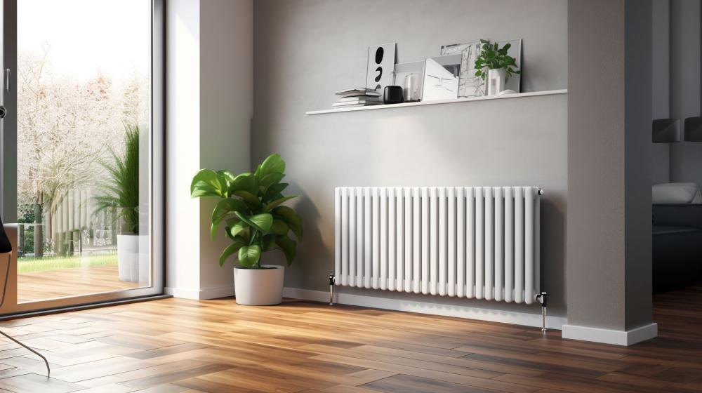 chauffage maison et plante