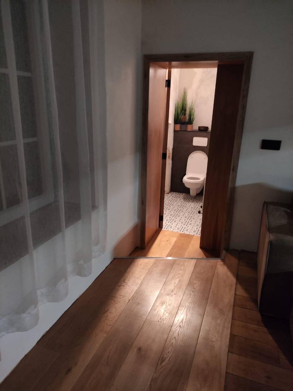 couloir et porte