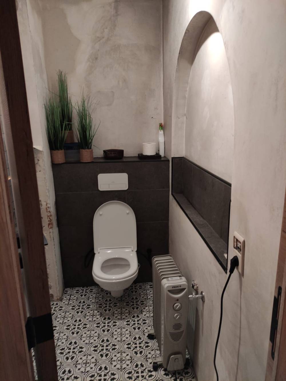 toilette vue loin